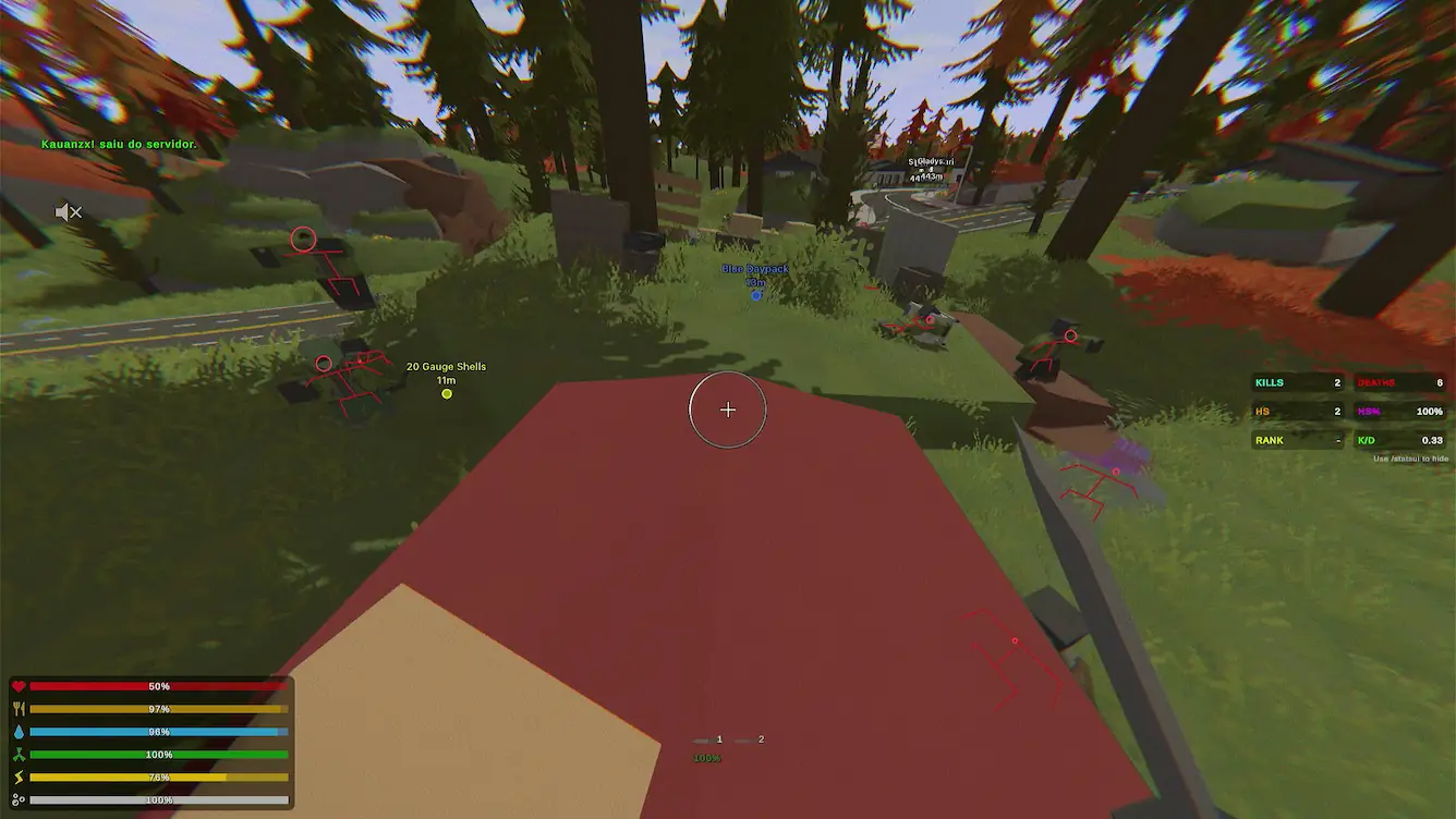 Screenshot 2 do cheat Unturned Arcane para Unturned